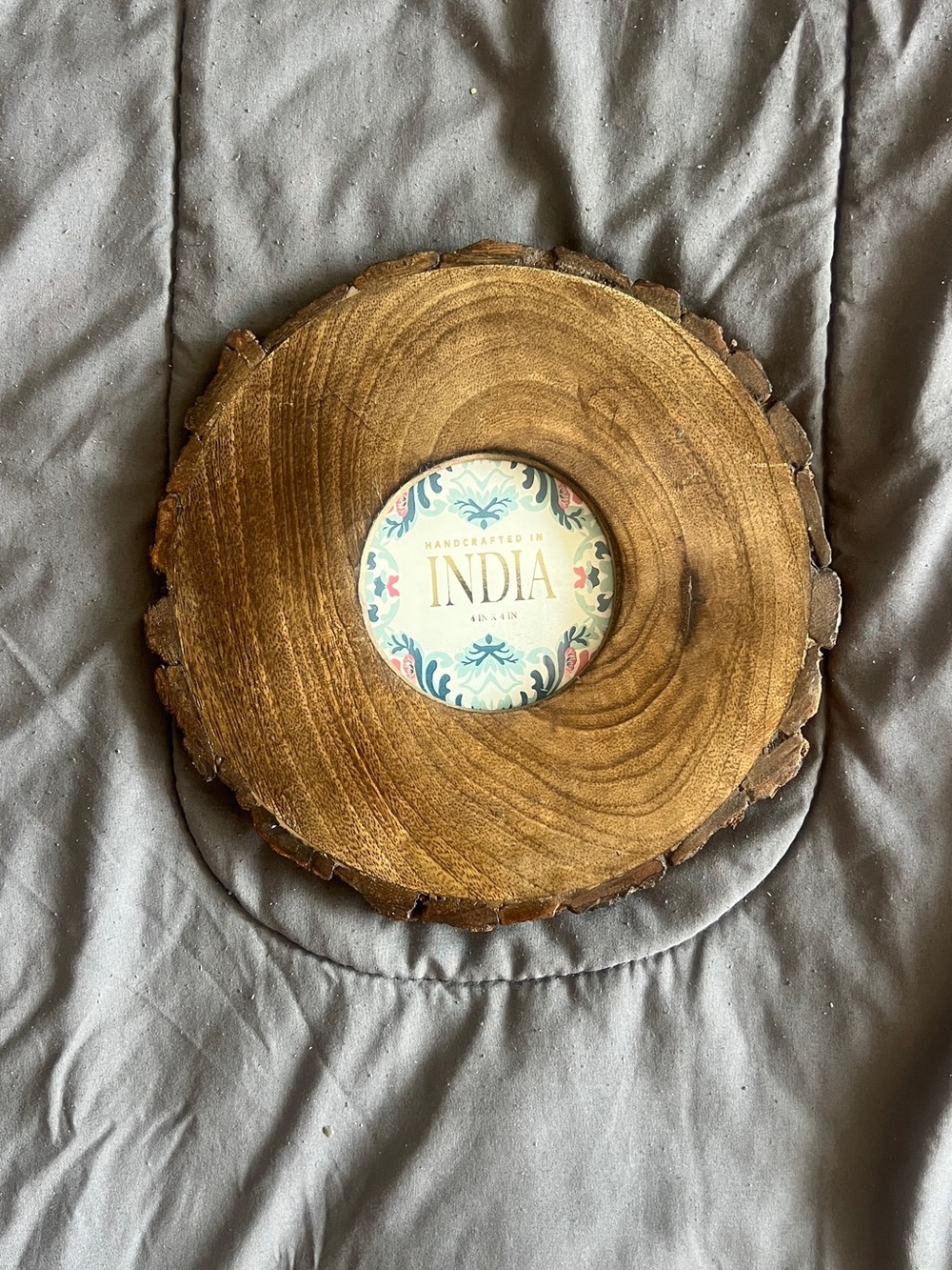 Handcrafted Wood frame for picture- Natural Brown